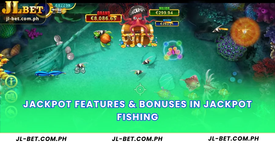 Jackpot Features & Bonuses in Jackpot Fishing